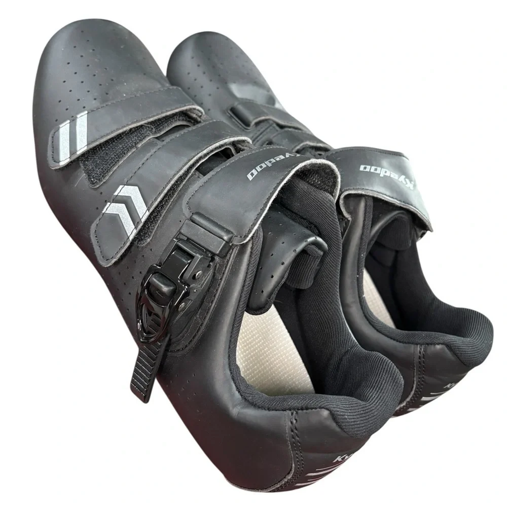 NWOT KYEDOO Men's Cycling Black Athletic Shoes, Size 12 - Picture 7 of 12